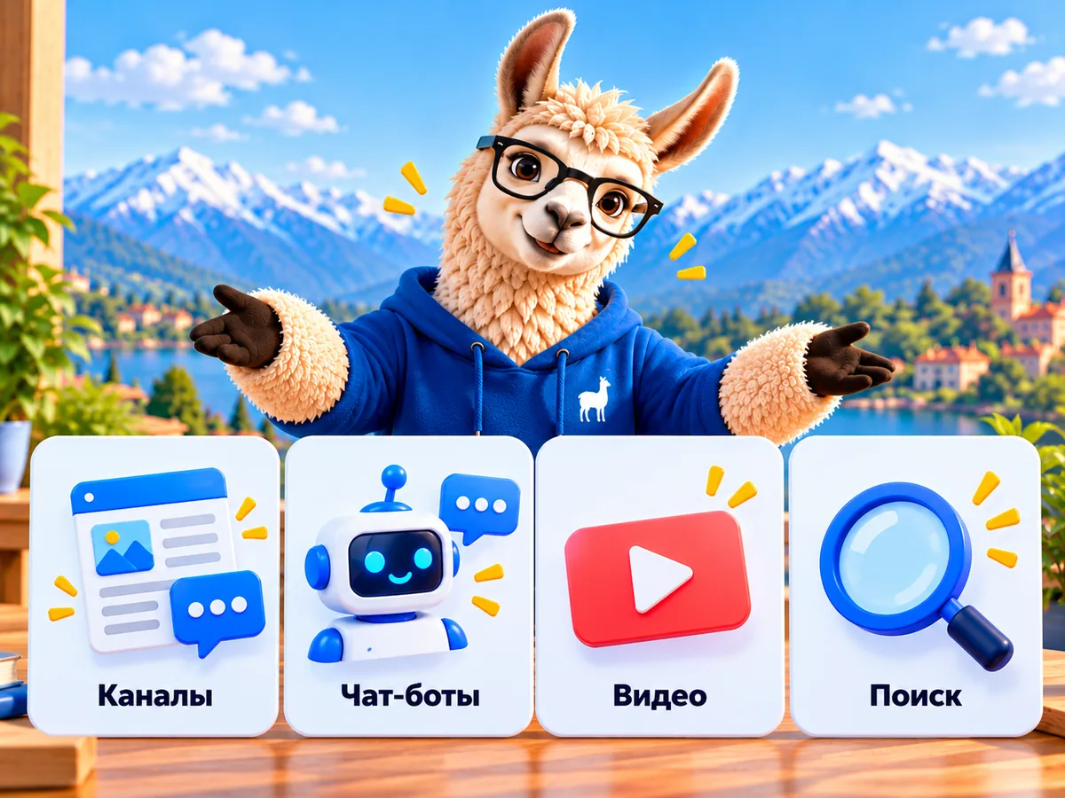 Четыре формата рекламы в Telegram Ads: каналы, чат-боты, видео, поиск